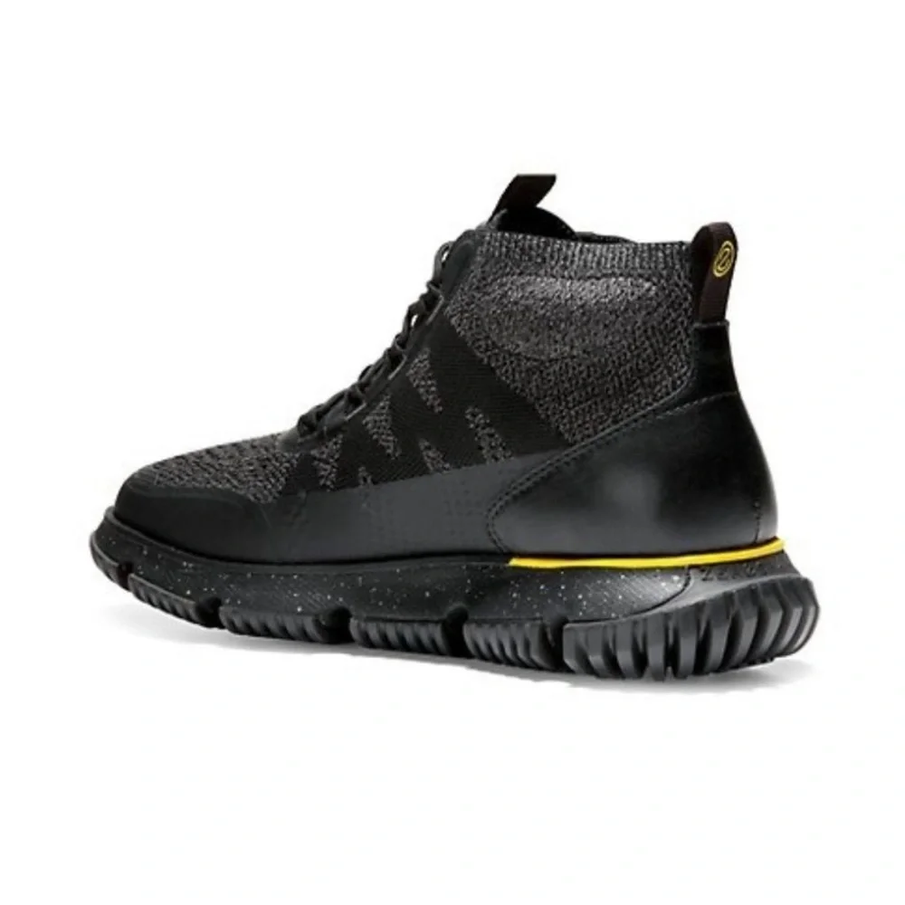 New Cole Haan 4.Zerogrand Stitchlite Waterproof Shoes Boots Chukka Black Sz 9 - Picture 3 of 8